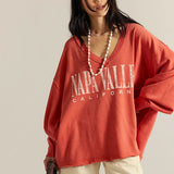 Venice V-Neck Graphic