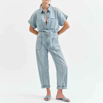 Villa Drawstring Barrel Leg