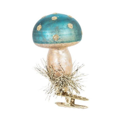 Vintage Mushroom Clip On Ornament