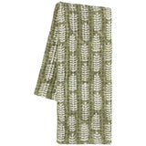 Block Print Waffle Dishtowel