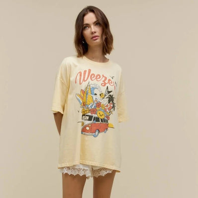 Weezer Collage OS Tee