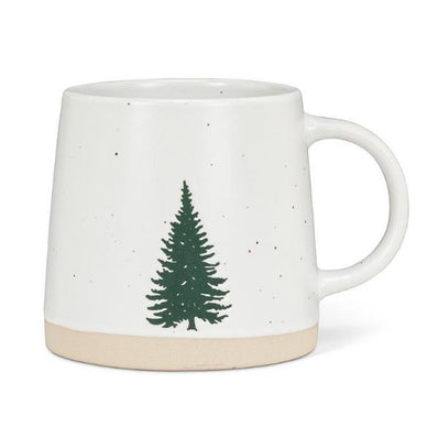 Wide Base Mug w Single Tree