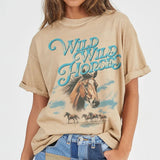 Wild Wild Horses Boyfriend Tee