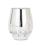 Winter Trees Stemless Wine Glass