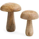 Natural Wood Mushroom