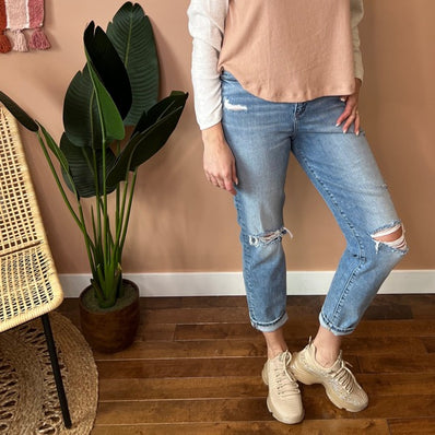 High Rise Borebank Straight Leg