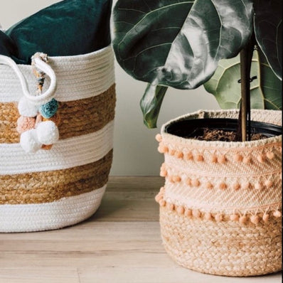 Cotton & Jute Basket