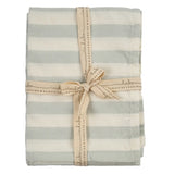 Gingham Stripe Linen Tea Towels Set/2