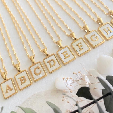 Initial Charm Necklace
