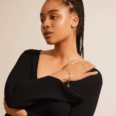 Kindness Recycled Cable Chain Bracelet