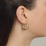 Maddie Chunky Hoop Earrings