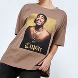 Oversize Tupac Tee