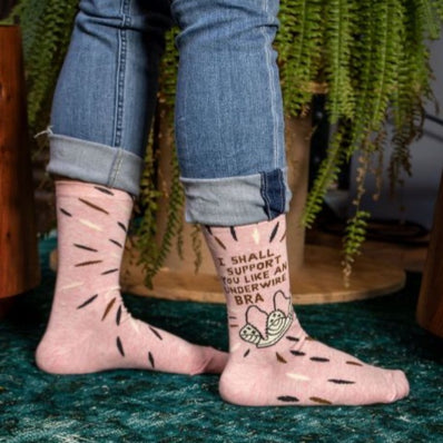 Underwire Bra Women's Crew Socks