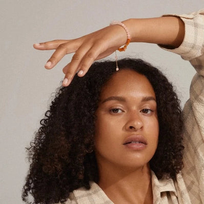 Soulmates Rose Quartz & Red Aventurine Bracelet