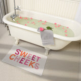 Sweet Cheeks Tufted Bath Mat