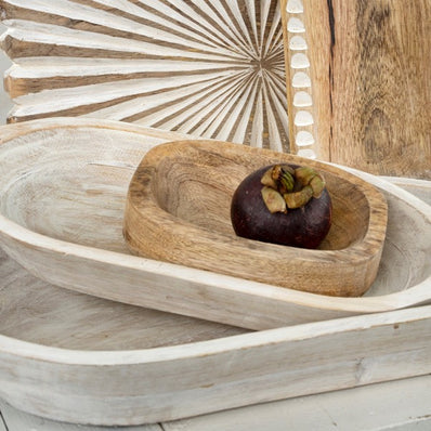 Wooden Dough Bowls