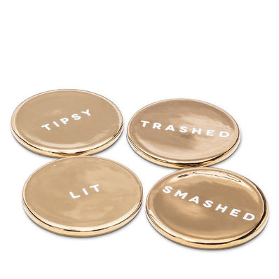 Drunk Expression Coasters