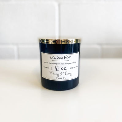 Ebony & Ivory Candle