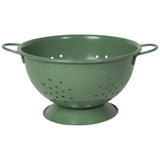 Matte Steel Colander