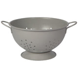 Matte Steel Colander