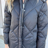 Lena Longline Quilted Puffer