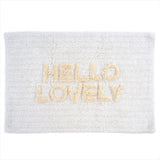 Hello Lovely Bath Mat