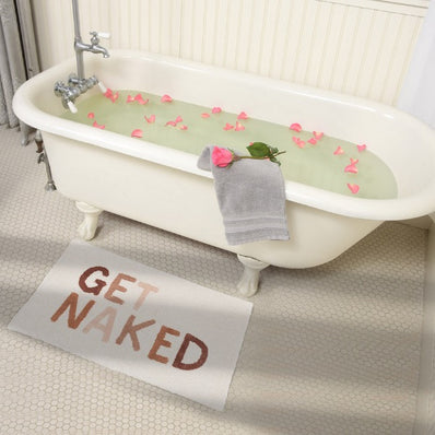 Get Naked Tufted Bath Mat