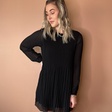 Priscilla Release Pleat Dress