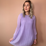 Priscilla Release Pleat Dress