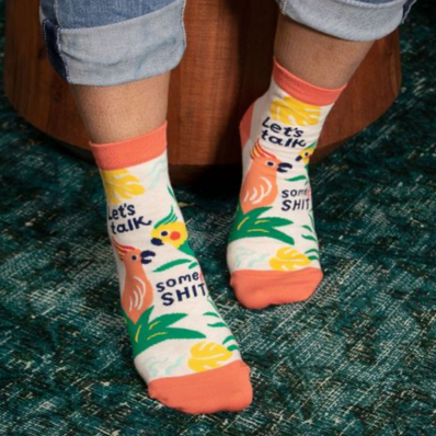 Let's Talk Some Shit Ankle Socks