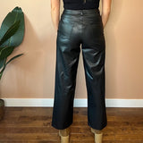 Amber Vegan Leather Criss Cross Pant